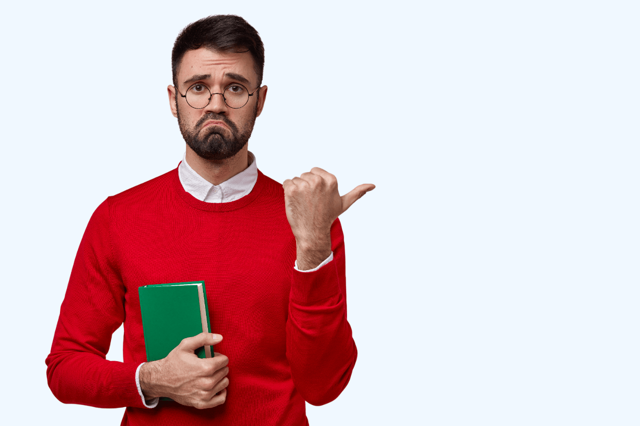 teacher confused